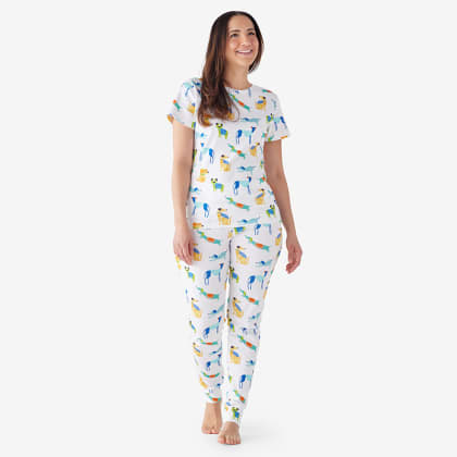 Company Organic Cotton™ Matching Family Pajamas – Womens Short-Sleeve Pajama Set