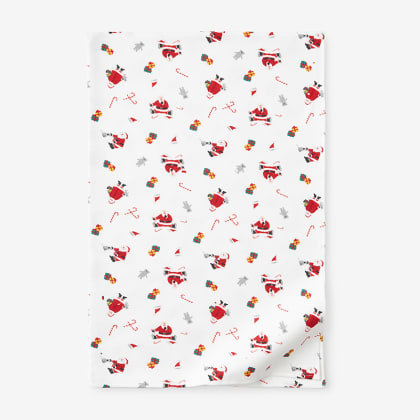 Company Organic Cotton™ Baby Blanket - Santa & Mrs Claus