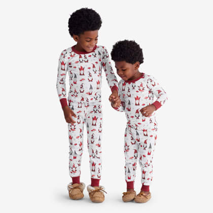 Company Organic Cotton™ Matching Family Pajamas – Kids’ Pajama Set - Gnomes