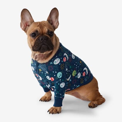 Company Organic Cotton™ Matching Family Pajamas – Dog Pajamas - Space Galaxy