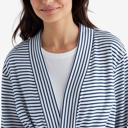 Legends Luxury™ Yarn-Dyed Stripe Pima Robe