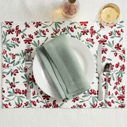 Solid Linen Napkin, Set Of 4 - Thyme