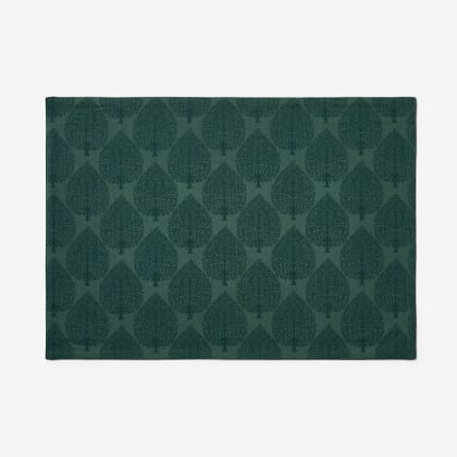 Trees Cotton Placemat, Set Of 4 - Green