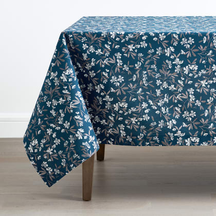 Printed Cotton Tablecloth - Wild Floral
