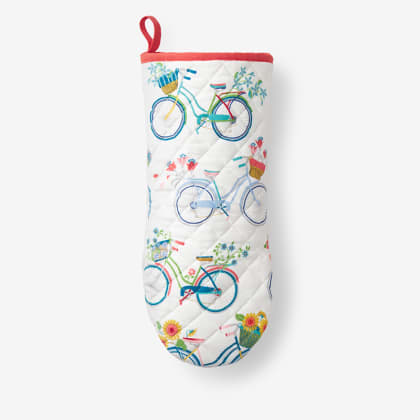 Company Cotton™ Novelty Kitchen Oven Mitt - Bicycle Ride