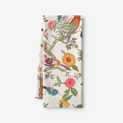 Spring Garden Cotton Tea Towel