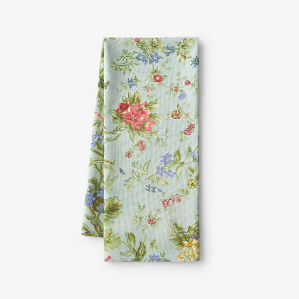 Spring Garden Cotton Tea Towel