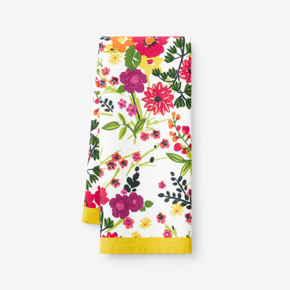Company Cotton™ Novelty Kitchen Tea Towel - Garden Floral