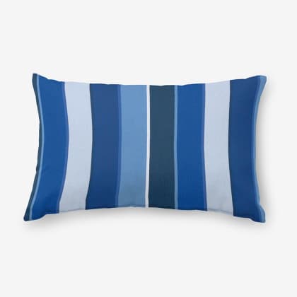 Sunbrella® Outdoor Toss Pillows - Milano Cobalt