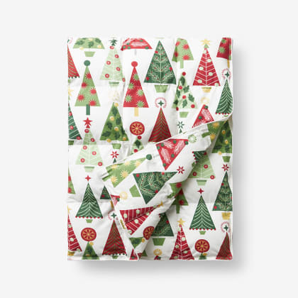 LoftAIRE™ Holiday Printed Dog Comforter - Holiday Trees