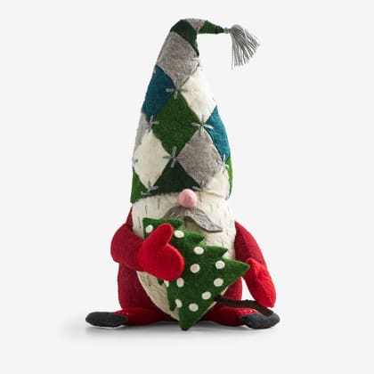 Holiday Felt Tabletop Decor - Large Gnome