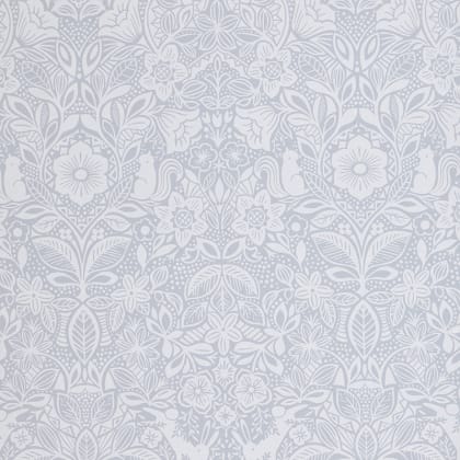 The Company Store x Wallshoppe Little Bunny Wallpaper - Gray