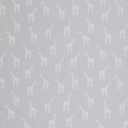 The Company Store x Wallshoppe Giraffe Wallpaper - Gray