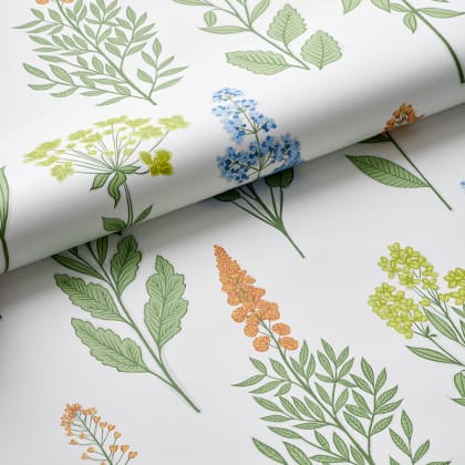 The Company Store x Wallshoppe Botanical Floral Wallpaper