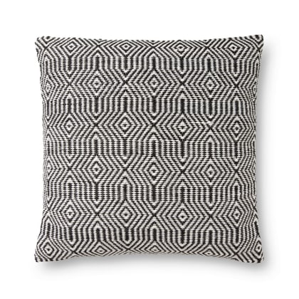 Decorative 22 in. Square Indoor/Outdoor Pillow