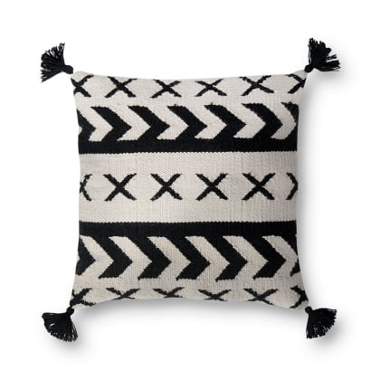 Decorative 18 in. Square Indoor/Outdoor Pillow