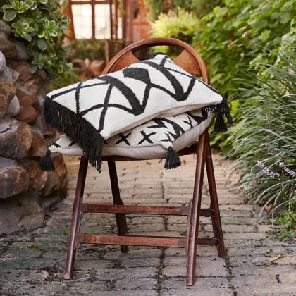 Decorative Boudoir Indoor/Outdoor Pillow
