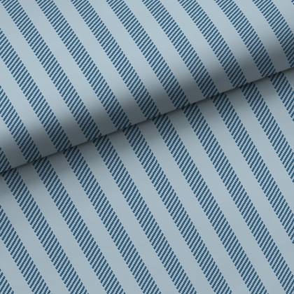 The Company Store x Wallshoppe Stripes Wallpaper  - Stripes Blue