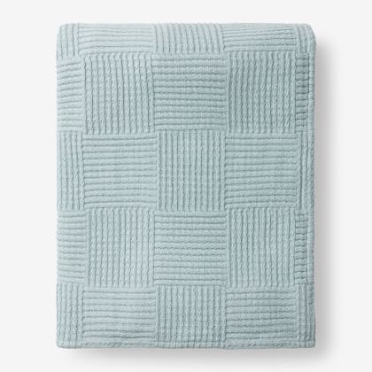 Large Basketweave Blanket