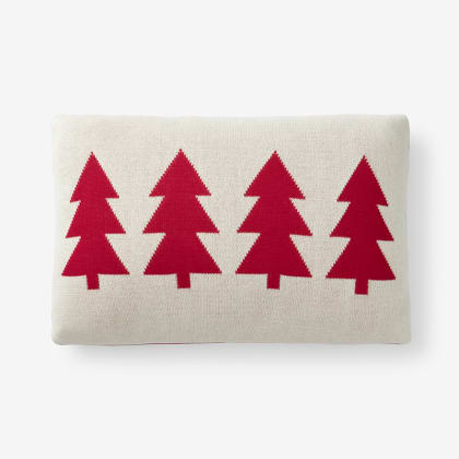 Holiday Knit Pillow Cover