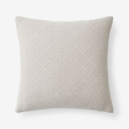 Diamond Decorative Pillow Cover  - Toast