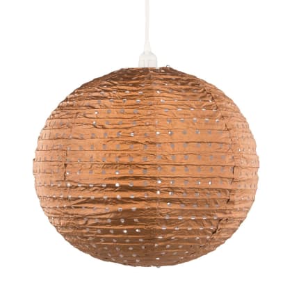 Soji Stella Nova Swiss Dot Copper Indoor/Outdoor Pendant Lamp