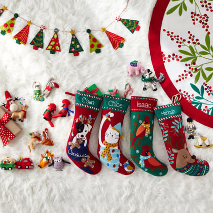 Holiday Handcrafted Bunting