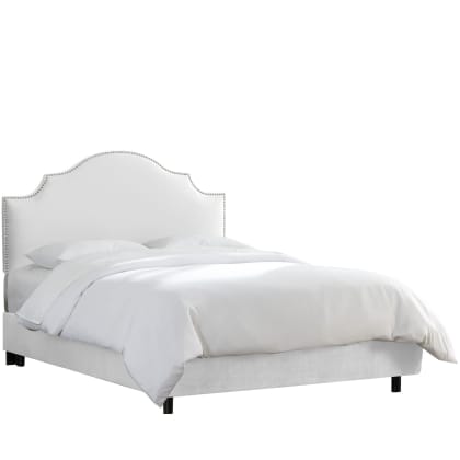Hudson Microsuede Bed