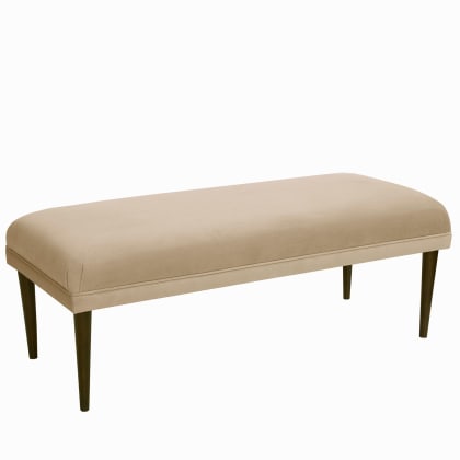 Alyse Microsuede Bench