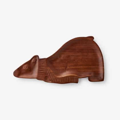 Holiday Wood Platter - Polar