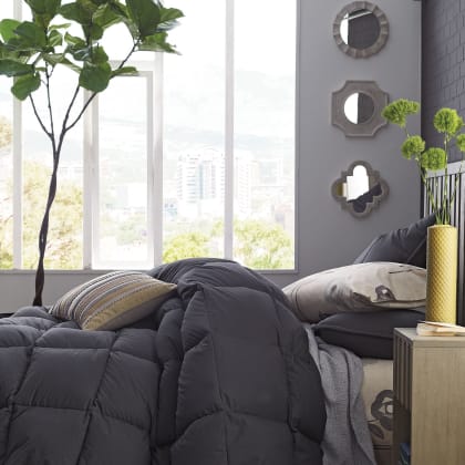 LaCrosse™ LoftAIRE™ Down Alternative Comforter - Pewter