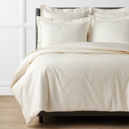 Legends Hotel™ Supima® Cotton Percale Duvet Cover - Ivory