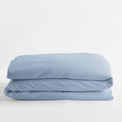 Company Cotton™ Classic Sateen Duvet Cover - Ice Blue