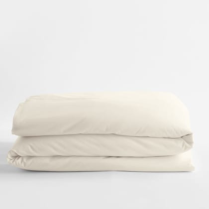 Company Cotton™ Classic Sateen Duvet Cover - Ivory