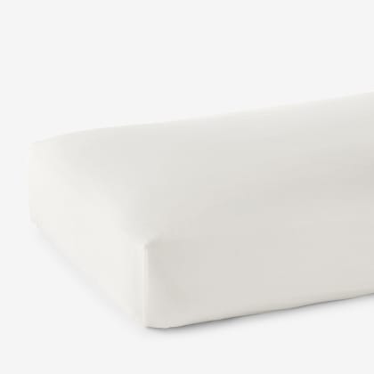 Legends Luxury™ Egyptian Cotton Sateen Fitted Sheet - Cream