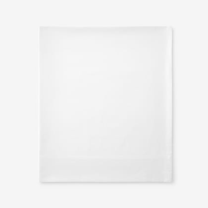 Company Cotton™ Organic Cotton Percale Flat Sheet - White