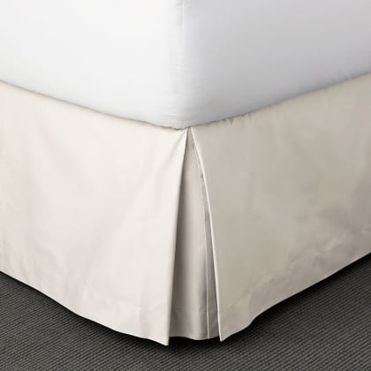 Company Cotton™ Sateen 14 in. Drop Bed Skirt - Ivory