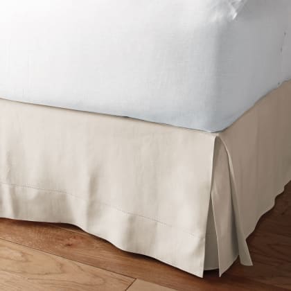 Linen bed outlet skirt 18 drop