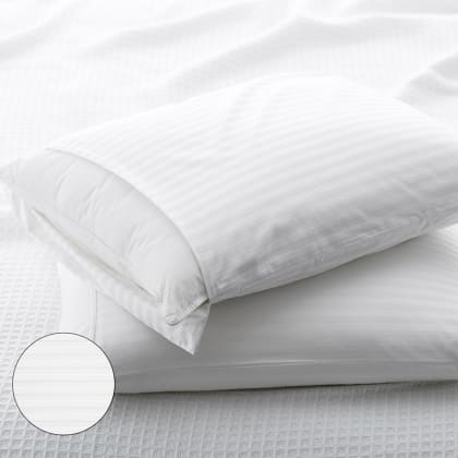 Legends Luxury™ Royal Cotton Sateen Pillow Protector - White