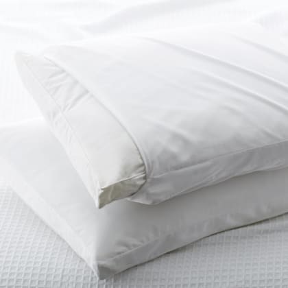 Cotton Sateen Gusseted Pillow Protector