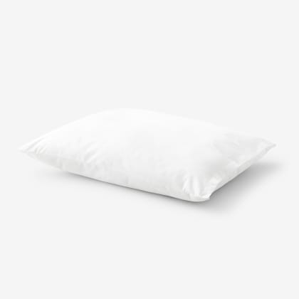 Quiet Waterproof Pillow  - White