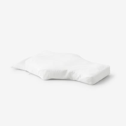 Shoulder Back Sleeper Posture Pillow Cover - White