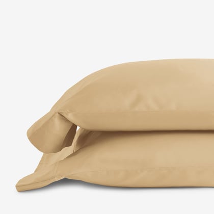 Company Cotton™ Classic Sateen Pillowcases - Antique Gold