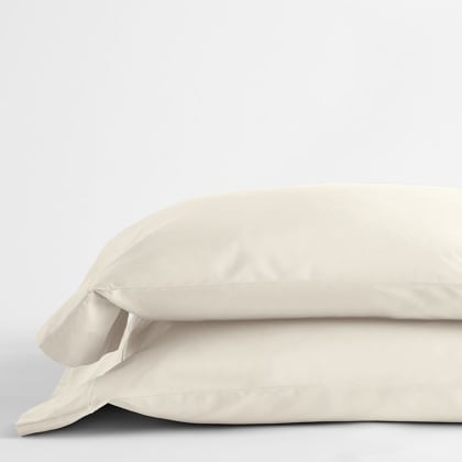 Company Cotton™ Classic Sateen Pillowcases - Ivory