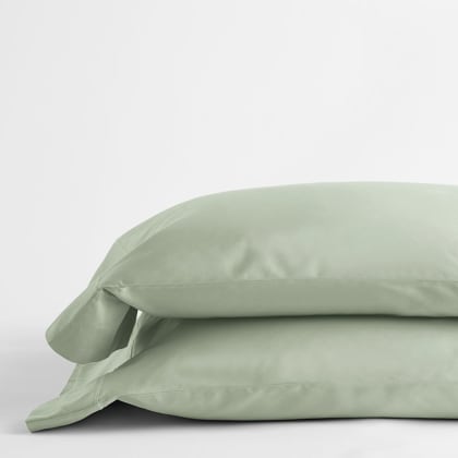 Company Cotton™ Classic Sateen Pillowcases - Sage