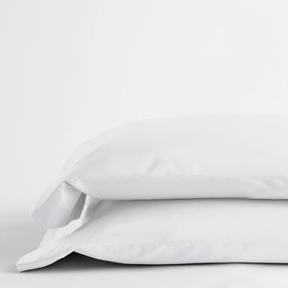 Company Cotton™ Classic Sateen Pillowcases - White