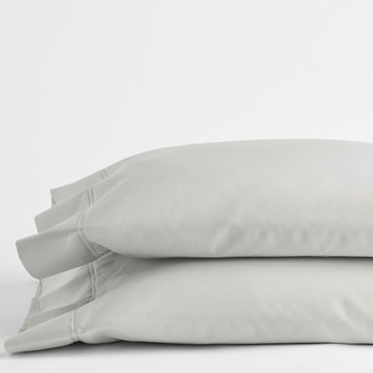 Legends Luxury™ Egyptian Cotton Sateen Pillowcases - Gray Mist