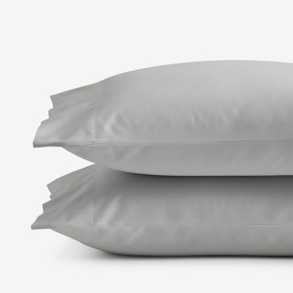 Legends Hotel™ Supima® Cotton Sateen Pillowcases - Sterling Gray