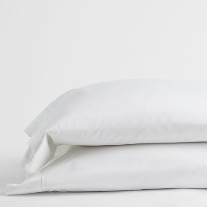 Company Cotton™ Organic Cotton Sateen Pillowcases - Ivory