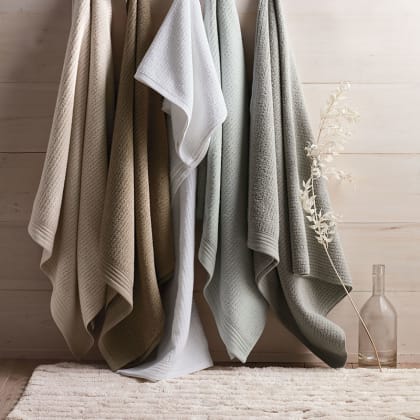 Green Earth® Quick Dry Bath Towel by Micro Cotton® - Mocha
